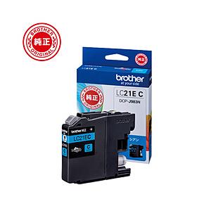 brother(ブラザー) 【純正】 LC21EC 【ブラザー純正】 インクカートリッジ シアン 【...