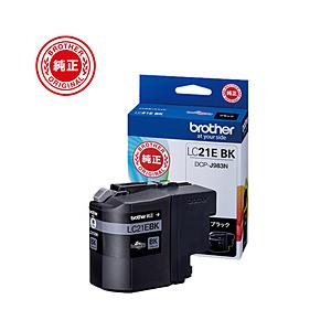 brother(ブラザー) 【純正】 LC21EBK 【ブラザー純正】 インクカートリッジ ブラック...
