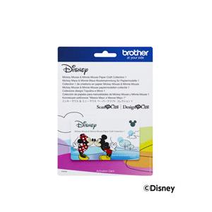 brother(ブラザー) ミッキーマウス＆ミニーマウス ペーパークラフトコレクション1(CADSN...