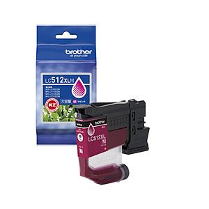 brother(ブラザー) 純正プリンターインク (大容量タイプ) マゼンタ LC512XLM