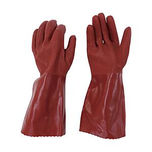 ミエローブ No.250 塩化ビニール手袋 スベリ止め L  ブラウン NO.205L