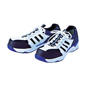 ミドリ安全 ミドリ安全 ワイド樹脂先芯入通気スニーカー WBL 25.5cm