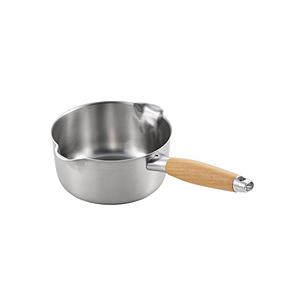 ヨシカワ 両口ステンレスミルクパン16cm aikata  PD3014