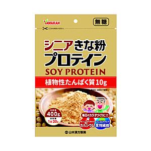 山本漢方 シニアきな粉プロテイン 20日分 400g