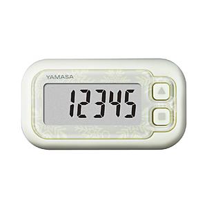 山佐時計計器 EX-200-W スノーホワイト　歩数計 「ポケット万歩 らくらくまんぽ」 [振込不可...