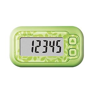 山佐時計計器 EX-200-G エコグリーン　歩数計 「ポケット万歩 らくらくまんぽ」