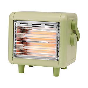 ユアサ 省電力 ミニストーブ   YKT-D400E(M) ［石英管ヒーター /人感センサーなし］ [振込不可]