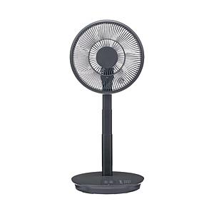 ユアサ コンパクト収納DCリビング扇風機   YT-D3493GFR-H ［DCモーター搭載 /リモ...