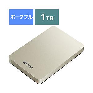 BUFFALO(バッファロー) HD-PGF1.0U3-GLA(ゴールド)　 USB3.1(Gen....