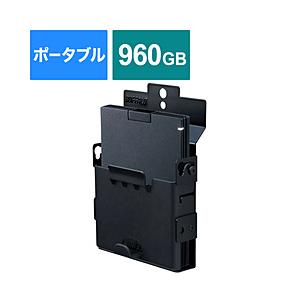 BUFFALO(バッファロー) SSD-PGT960U3-BA TV録画・取り付け可能 外付けポータ...