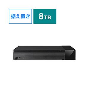 BUFFALO(バッファロー) HDV-CCD8U3BA 外付けHDD USB-A接続 テレビ・レコ...