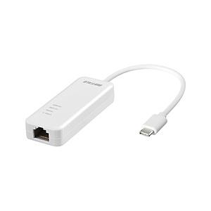 BUFFALO(バッファロー) LAN変換アダプタ [USB-C オス→メス LAN] 1Gbps対...