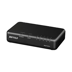 BUFFALO(バッファロー) スイッチングハブ [5ポート /1Giga対応 /ACアダプタ] プ...