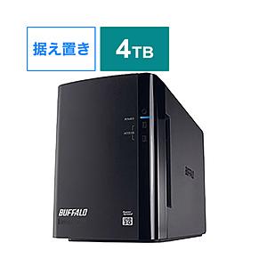BUFFALO(バッファロー) HD-WL4TU3/R1J [4TB /据え置き型] (ミラーリング...