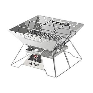 ロゴス バーベキューグリル・コンロ たき火台 LOGOS The ピラミッドTAKIBI L 81064162 [振込不可]