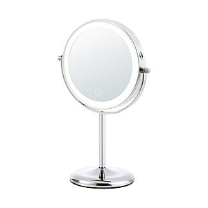 コイズミ LED拡大鏡（丸型卓上タイプ）  シルバー KBE-3270/S