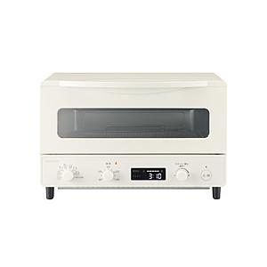コイズミ マイコン式4枚焼きオーブントースター  ホワイト KOS1237W