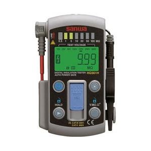 三和電気計器 スマートスタイル7レンジ式デジタル絶縁抵抗計 HG561H