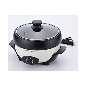 新津興器 グリル鍋 「ホームスワン」（プレート2枚）　SGR-20-V アイボリー