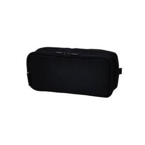 エムプラン [ペンケース]ペンケース ラウンドジップ ボックス ブラック 106163-15