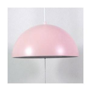 イシグロ LEDペンダントライト　ドーム　ピンク　20921