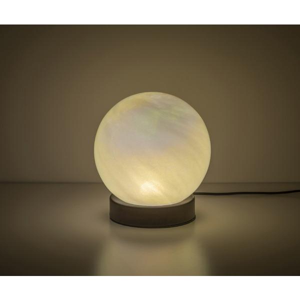 イシグロ LEDインテリアライト ボール型 (無段階調光) パールホワイト ※AC電源アダプター別売...