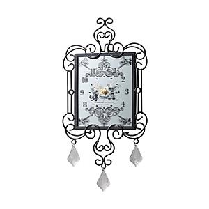 イシグロ ワイヤーミラークロック　ブラック   31148