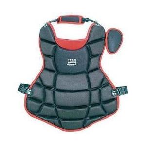 サクライ貿易 防具 軟式一般用キャッチャープロテクター(ブラック×レッド) CPT-65BKRD