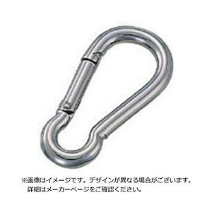 水本機械製作所 水本　ステンレス　スナップフックB型　線径8mm長さ80mm   B-8