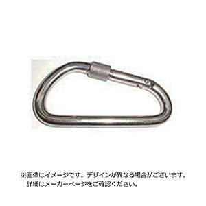 水本機械製作所 水本　ステンレス　カラビナD型（環付）　線径10mm長さ113mm   KD-10B