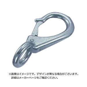 水本機械製作所 水本　ステンレス　固定スナップ　線径5mm長さ80mm   B-2