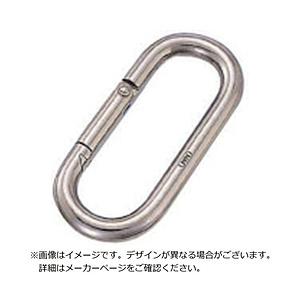 水本機械製作所 水本　ステンレス　プチカラビナ（スタンダード型）　線径5mm長さ58mm   P-5