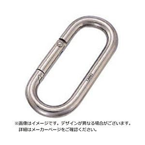 水本機械製作所 水本　ステンレス　プチカラビナ（スタンダード型）　線径6mm長さ66mm   P-6