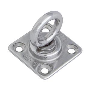 水本機械製作所 B-078 水本 ステンレス 回転アイプレート 35mm×35mm