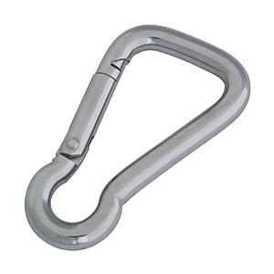 水本機械製作所 B-1938 水本 ステンレス スナップフックBD型 線径5mm長さ50mm