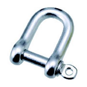 水本機械製作所 水本　アルミシャックル（シルバー）　呼び８ｍｍ