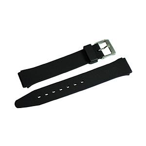 クレファー クレファー時計ベルト 16mm ウレタン No.KU-22 黒