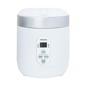 ヤマゼン 炊飯器  ホワイト YJG-M150-W ［1.5合 /マイコン］