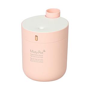 エレス 充電式ポータブル超音波加湿器　MistyPot　ミスティポット  ピンク MistyPot(...