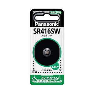 Panasonic(パナソニック) 【酸化銀電池】 SR-416SW（1個入ブリスター）