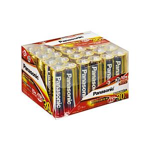 Panasonic(パナソニック) 【単3形】アルカリ乾電池（30本パック） LR6XJ/30SH ...