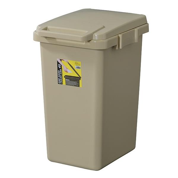 東谷 ダストボックス ワンハンドトラッシュカン   LFS-845BE ［45L］