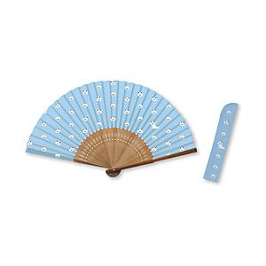 【在庫限り】 新日本カレンダー 扇子シロネコ 650 [振込不可]