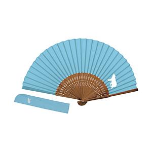 【在庫限り】 新日本カレンダー 扇子アニマルシルエットシリーズシロクマ 655 [振込不可]