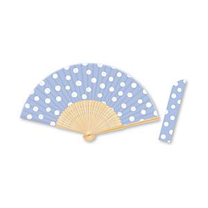 【在庫限り】 新日本カレンダー 扇子水玉 [振込不可]