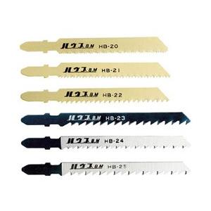 ハウスビーエム 電子ジグソー替刃5枚入り 鉄工、木工用 9山 HB22