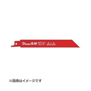 ハウスビーエム 兼用セーバーソーブレード 10枚入り 鉄工用 200×18山 KS2018