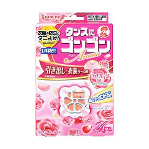 大日本除虫菊 ゴンゴンアロマ 引き出し用N リッチフローラル 24個