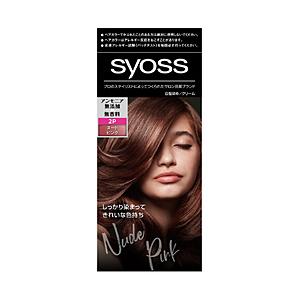 シュワルツコフヘンケル syoss サイオス ヘアカラー クリーム 2P ヌーディーピンク [振込不...