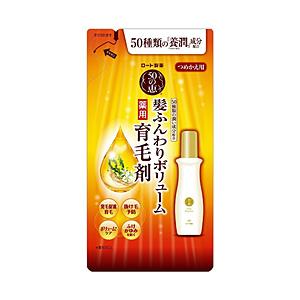 ロート製薬 【50の恵】 髪ふんわりボリューム 薬用育毛剤 つめかえ用 (150ml)